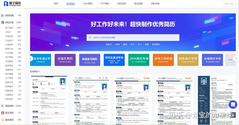 在线简历系统